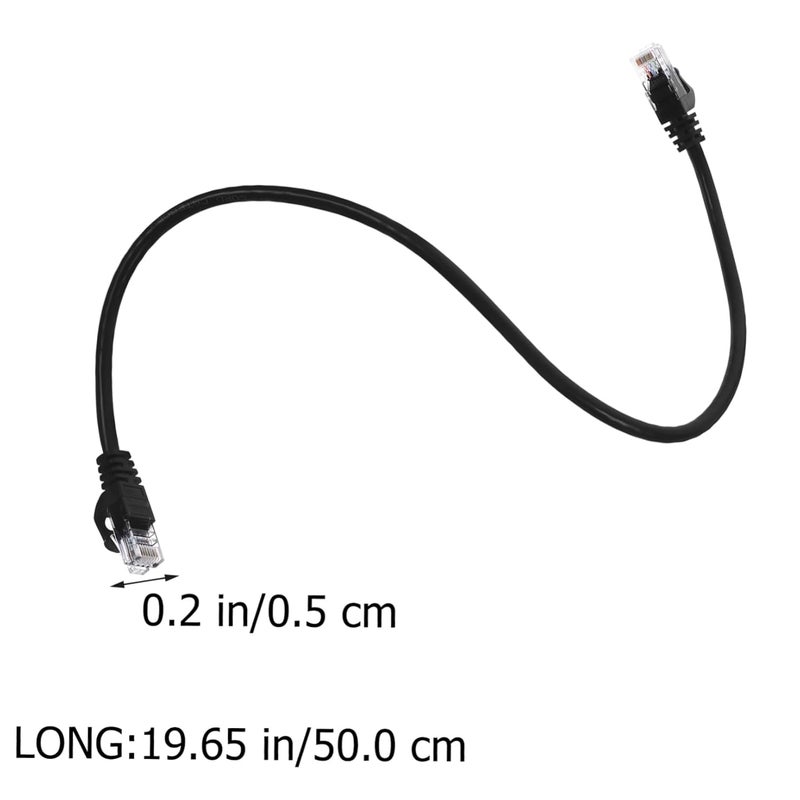 Mikinona 2 حزمة كابل إيثرنت 3 أقدام Cat6 سلك توصيل عالي السرعة للكمبيوتر الموجه - Image 2
